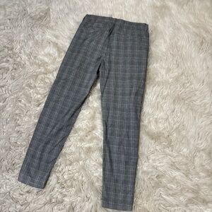 Gray Plaid Zara Pants